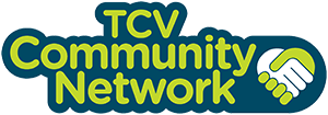 the conservation volunteers community network logo